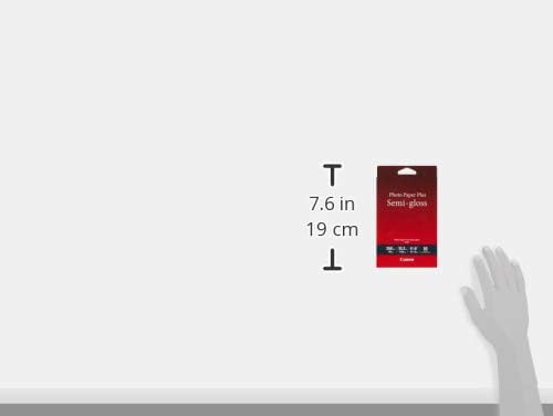 Canon Photo Paper Plus Semi-Gloss, 4 x 6 Inches, 50 Sheets (1686B014)