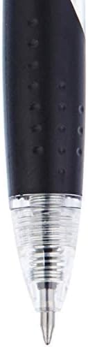 Amazon Basics Retractable Gel Ink Pens, Fine Point, Smooth Writing, Black, 12-Pack