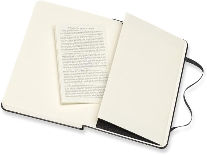 Moleskine Art Watercolor Notebook, Hard Cover, Pocket (3.5" x 5.5") Plain/Blank, Black, 60 Pages