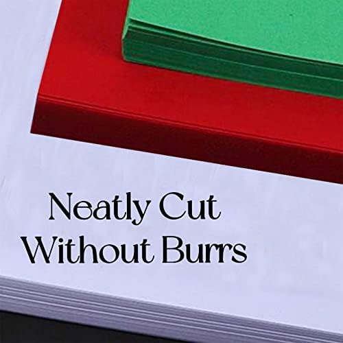 30Sheets Christmas Cardstock Paper 8.5×11 in, 230gsm/80lb Thick Card stock,Printer Paper, Party Decors,Paper Craft, School Suppliesred (red green white)