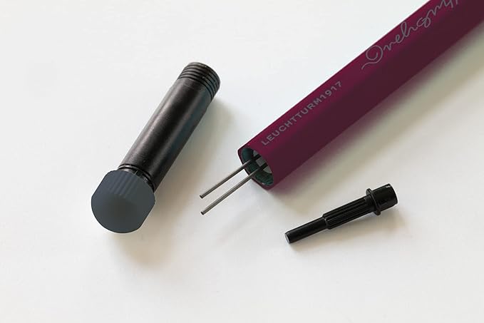 LEUCHTTURM1917 - Drehgriffel Mechanical Pencil - Refillable Writing Stylus with 0.7 mm HB Graphite Lead (Pacific Green)