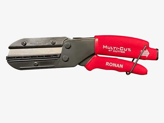 Ronan Multi-Cut 401 Cutting Tool - Wood, Box, Branch, Plant, Plastic, Rope, Leather, Linoleum, Rubber Cutter, DIY Utility All Purpose Multi-Cutting Device