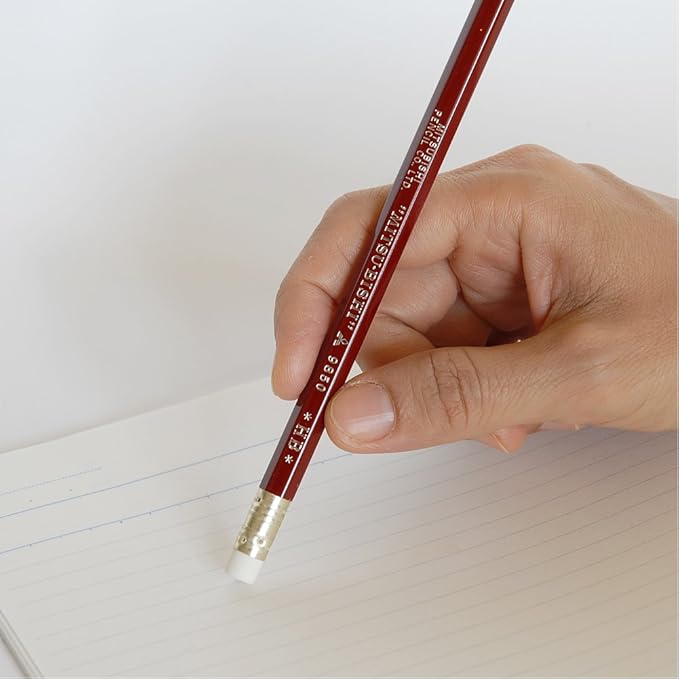 三菱鉛筆 B. Toys Mitsubishi Pencil with Pencil Eraser 9850 Hardness HB K9850HB