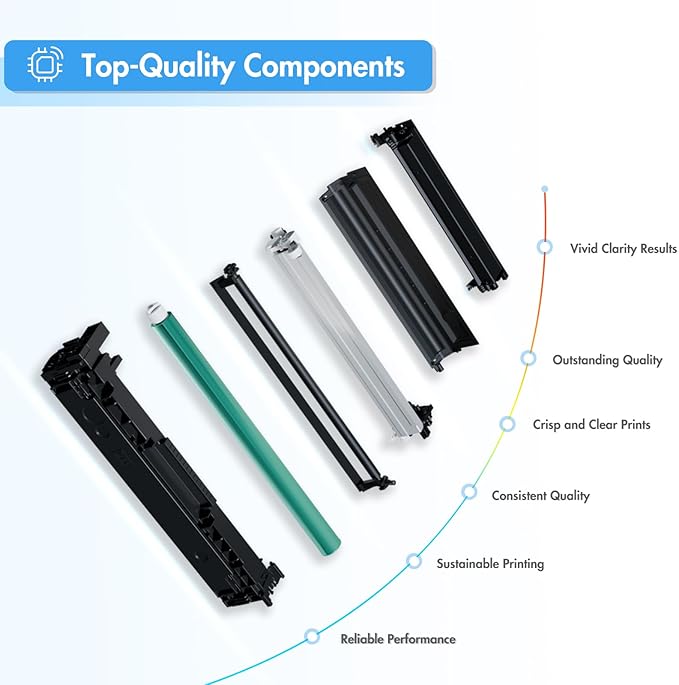 067 Toner Cartridge Set 067H MF656Cdw MF654Cdw Compatible for Canon 067 Color ImageCLASS LBP632Cdw LBP633Cdw MF653Cdw Printer High Yield Ink 4 Pack