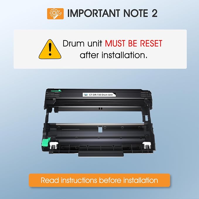DR730 DR-730 Drum Unit 2-Pack Compatible Replacement for Brother Drum DR730 DR-730 DR 730 for MFC-L2710DW MFC-L2750DW HL-L2395DW HL-L2370DW DCP-L2550DW MFC-L2750DWXL Printer (Black,Not Toner)