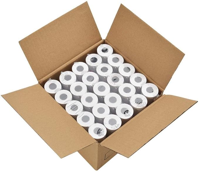 LabelMore 2-1/4" X 85' Thermal Receipt Paper, Credit Card Paper Rolls Thermal, Cash Register Roll, Premium Pos Thermal Printer Paper (1000 Rolls)
