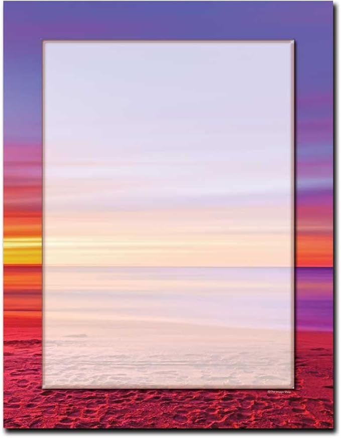 Cool Colors Letterhead Laser & Inkjet Printer Paper, 25 Pack