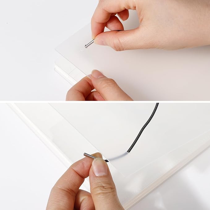 AHGXG Graph Paper Notebook - Spiral Notebook Journal 160 Pages, A5 Graph Notebook 5.7" x 8.3", 100 gsm Thick Grid Paper, Waterproof Plastic Cover, for School Writing Engineering Math, Transparent