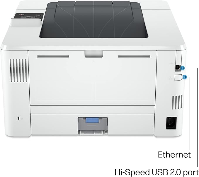 HP LaserJet Pro 4001n Black & White Printer, Print, Fast speeds, Easy setup, Mobile printing, Advanced security, USB, Ethernet Connection, Best-For-Office