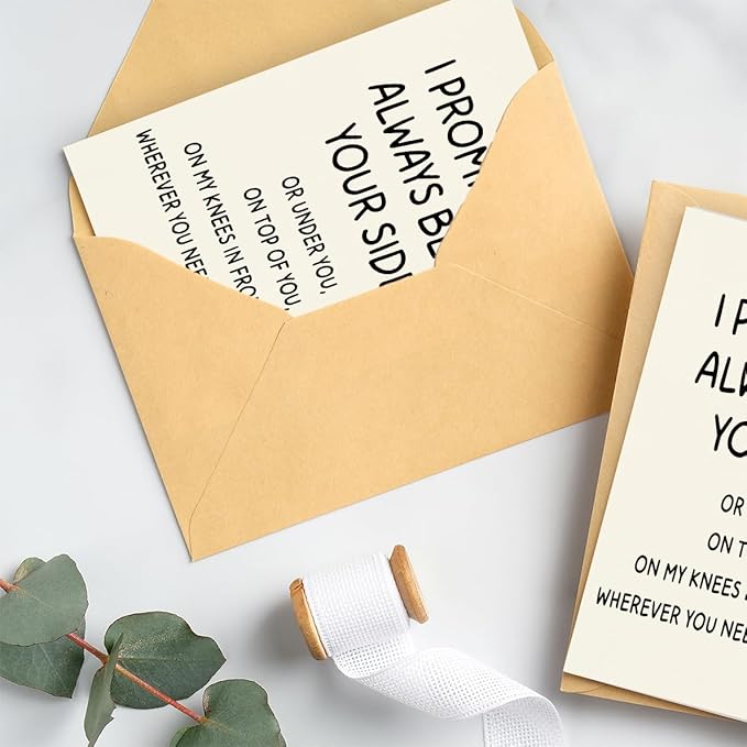 Funny Birthday Card & Gifts for Husband Boyfriend Him, Happy Anniversary Card & Gifts, Valentine Day