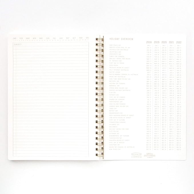 DesignWorks Ink 8.25" x 11.6" Speckled Ivory White Textured Paper Twin Wire Spiral No. 1 Notebook Journal with 160 Lined Pages for Work, Writing, Journaling