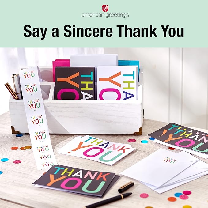 American Greetings Cat Thank You Card (Beyond Grateful)