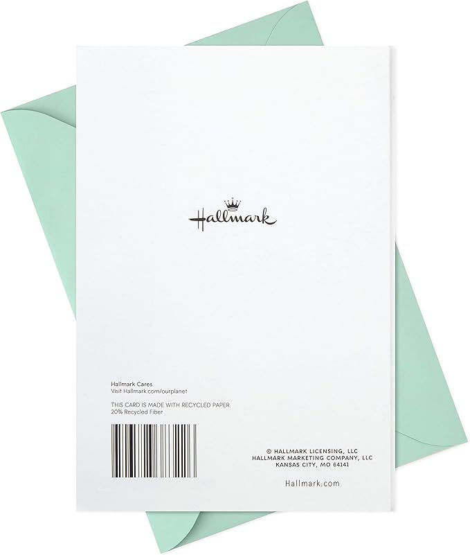 Hallmark Sympathy Card (Gold Foil Agate)