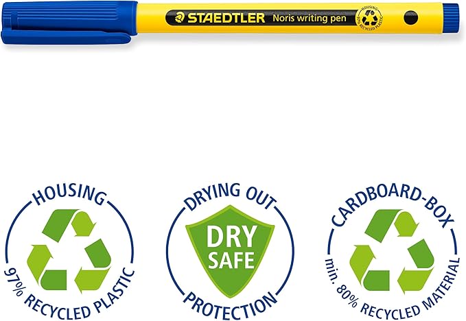 STAEDTLER Fineliner Noris writing pen blue