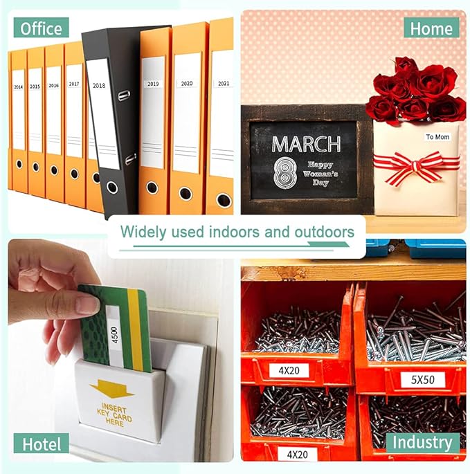 6-Pack Tz 18mm 0.7" Laminated Tape Compatible for Brother Tze-141 Tze-241 Tze-441 Tze-541 Tze-641 Tze-741 P Touch Tze 3/4 Inch Tape for PTD410 PTD400 PTD610BT PTD600 PTP750W PTP710BT