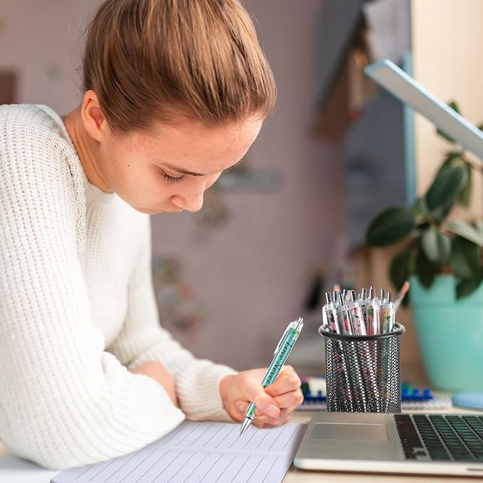 Colarr 24 Pcs Christian Bulk Gifts for Women Men Bible Verse Pens and Notebooks Religious Easter Gifts Scripture Ballpoint Pens Journals Sunday School Church Inspirational Study Supplies(Delicate)