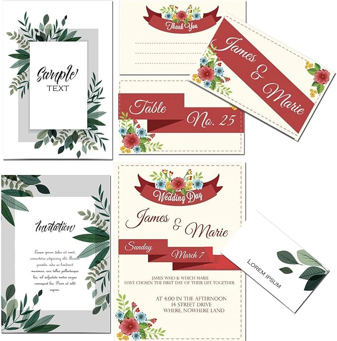 4x6 Blank White Cardstock (Set of 100) - Card Stock for Printer Postcards, Photo Paper Invitations, Greeting, Note, Thank You, DIY Making, Index Cards - Plain for Writing, Stamping, Printing, Art