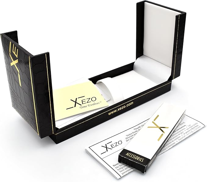 Xezo Urbanite Fine Point Fountain Pen. Retro Red, Yellow, Orange, and Cream Colors with Chrome Plating. Limited Edition and Serialized. No Two Alike