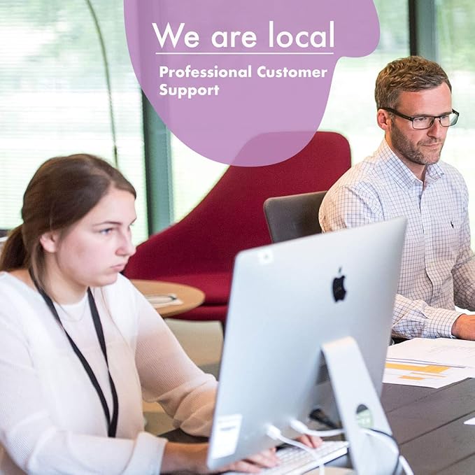 24 Rolls Wolfbarco 3.15" x 1476' (80mm x 450m) Black Premium Resin-Enhanced Wax Thermal Transfer Ribbon Compatible with Zebra,TEC, INTERMEC,Citizen,TSC,GODEX,ARGOX Printers