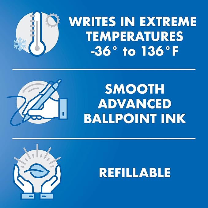 PILOT Acroball Breast Cancer Awareness Collection Advanced Ink Refillable & Retractable Ball Point Pens, Fine Point, Assorted Colors, 14-Pack (14688)