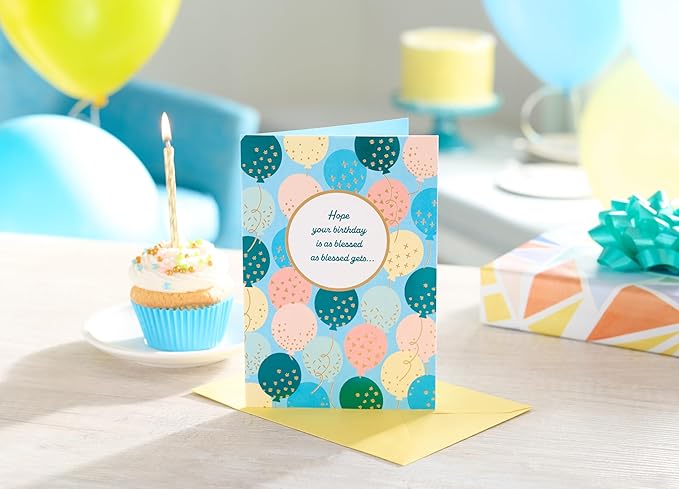 American Greetings Religious Birthday Card (Plus One)