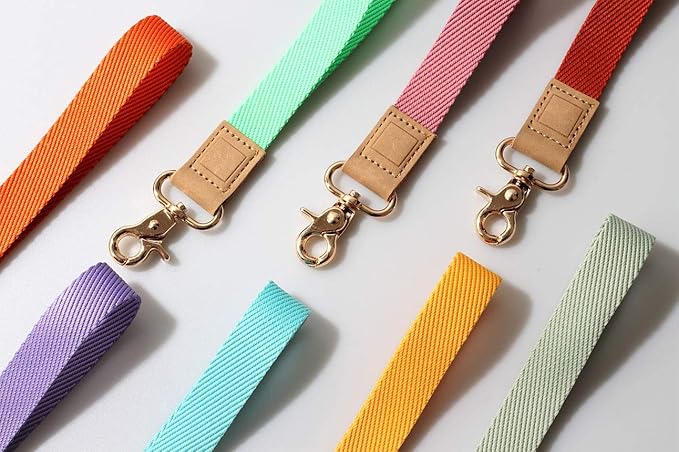 DQL Key Wristlet Strap for Women and Men, Wrist Keychain for Car Keys, Badge, Wallet, and Phone Wrist Strap