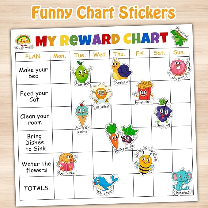 800PCS Punny Teacher Sticker for Student, D-FantiX Motivational Reward Stickers for Kids Classroom, Must Have Essentials for Teachers Elementary, Positive Encouragement Stickers Home School Supplies