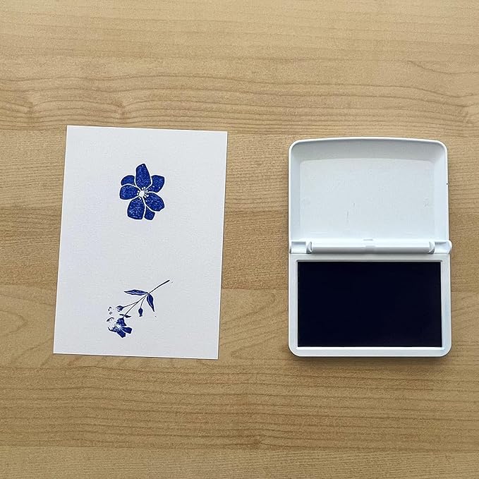 COLOP Make Series, Ink Stamp Pads, with Non-Toxic Premium Ink, Water-Based Acid-Free (Silent Sea, Make 3-3-1/2" x 6-1/4")