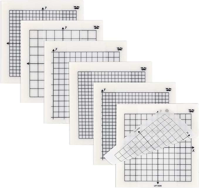 Mr. Pen- Transparent Graph Paper Sticky Notes, 300 Sheets, 3x3 Inch, Graph Sticky Notes, Math Graph Paper, Graphing Sticky Notes, Grid Sticky Notes, Grid Notepad, Mini Graph Paper