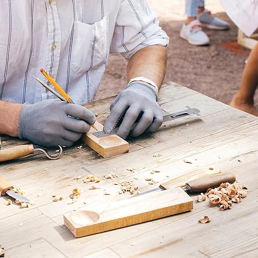 6 Inch 15 cm Pocket Ruler Flexible Precision Stainless Steel Ruler with Detachable Clips Stainless Steel Pocket Clip Scale Gauge Metric British System(6 Pieces)