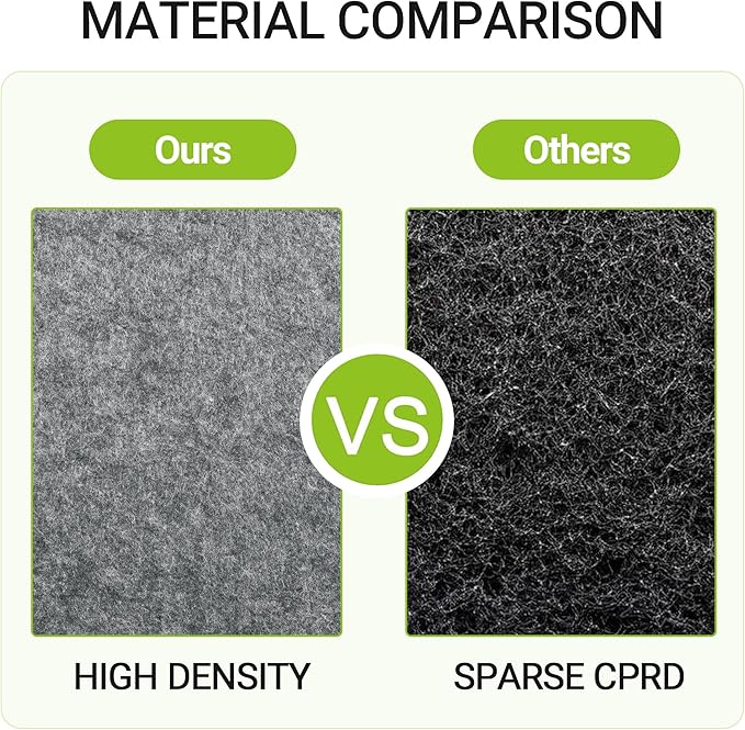 AKTOP Cork Bulletin Board 12x12, 1/2" Thick Felt Cork Board Tiles 9 Pack, Small Square Pin Board for Wall, Self Adhesive Corkboards with 120 Push Pin Wood Clips for School, Home & Office, Grey