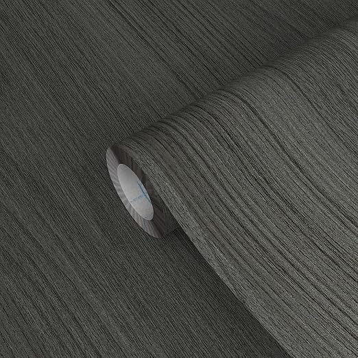 GSCIT Club Dark Walnut Wallpaper, 24 inch X 25ft Self Adhesive Wood Grain Repair Tape Patch for Tables, Chairs, Baseboards, Doors, Windows, Floors, Handicraft DIY.