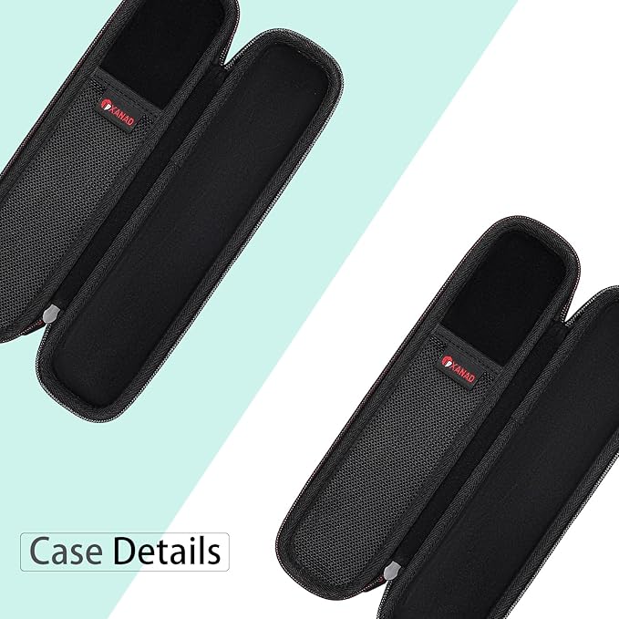 XANAD Black Case for Epson Workforce ES-50 / ES-55R / ES-60W / ES-65WR / DS-30 / DS-70 / DS-80W Document Scanner (Case Only)