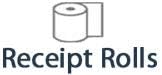 LB3663 Standard Perforated Roll Paper, Thermal, (Pack of 6), For Brother Printers