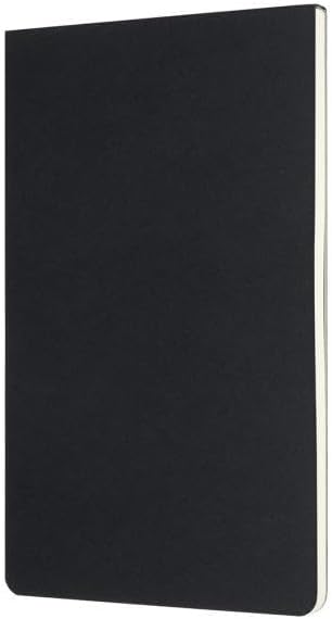 Moleskine Art Sketch Pad, Soft Cover, Large (5" x 8.25") Plain/Blank, Black, 48 Pages