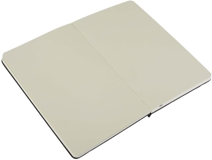 Moleskine Art Sketchbook, Hard Cover, Large (5" x 8.25") Plain/Blank, Black, 104 Pages