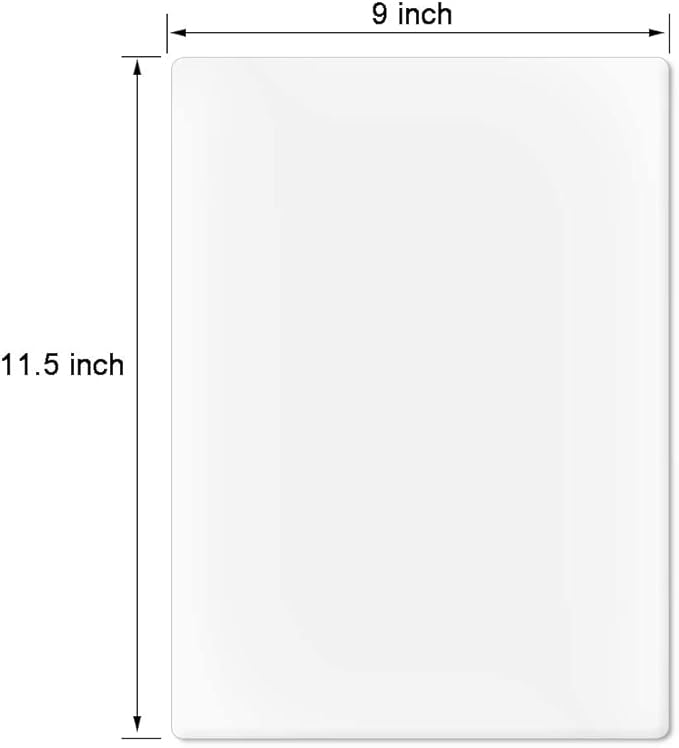 5 Mil Laminating Sheets 300 Packs, Thermal Laminating Pouches Holds 8.5" x 11" Sheets, Clear Laminator Plastic Paper 9 x 11.5 Inches - Rounded Corner Letter Size