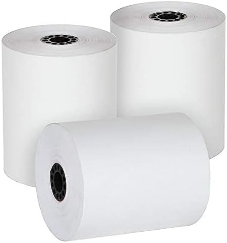 2 1/4” x 165' Thermal Paper Rolls - BPA FREE – MADE IN USA - Receipt paper rolls – Point of Sale Cash Register - Thermal printer paper - Credit Card Paper - (1 Case - 30 Rolls)
