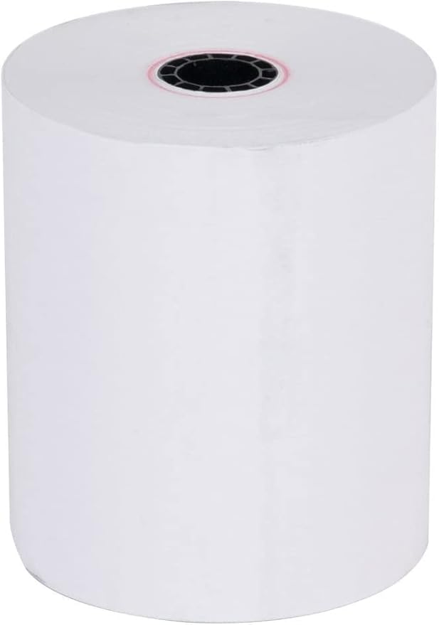 9527 Product Thermal Receipt Paper, 3-1/8" x 230', Cash Register Roll POS Paper, 50 Rolls Total
