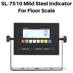 SellEton SL-5x7-2.5K-NN 60" x 84" Heavy-Duty, Industrial Floor Scale, Metal Indicator | 2,500 lbs x 0.5 lb