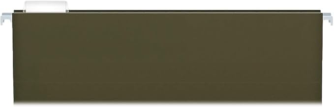 Pendaflex 04153X1 Reinforced 1" Extra Capacity Hanging Folders, Legal, Standard Green, Box of 25 (4153X1)