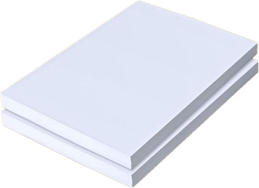 50 Pack 5x7 White Cardstock Paper Blank Thick Heavyweight 92lb Card Stock for Making Invitations cards, Postcards