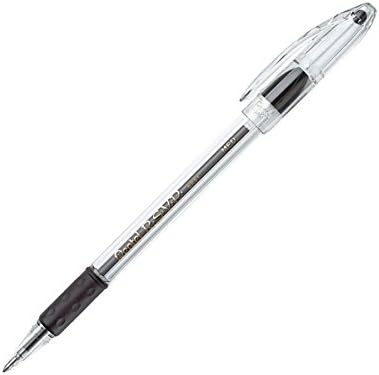 Pentel RSVP Ballpoint Pen, (1.0mm), Medium Line, Black Ink, Pack of 5 (BK91BP5A)
