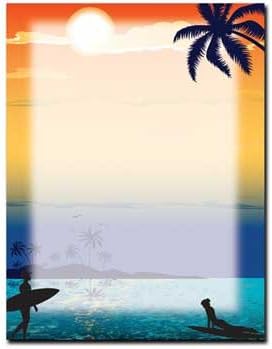 Endless Summer Letterhead Laser & Inkjet Printer Paper, 25 Pack