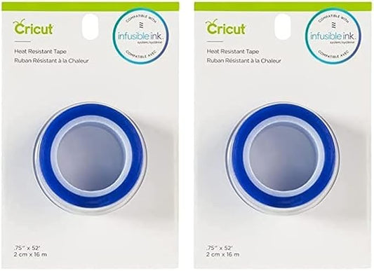 Cricut Heat Resistant Tape .75" x 52' (Pack of 2)