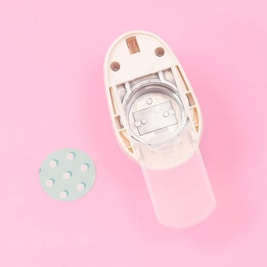 Craftelier - 1,5 Inch Circle Punch with Lever Press | Shape Hole Puncher for Paper Crafts | Round Hole Punch to Create Scrapbooks, DIY Cards & Journals | Mini Hole Punch for Paper & Cardstock.