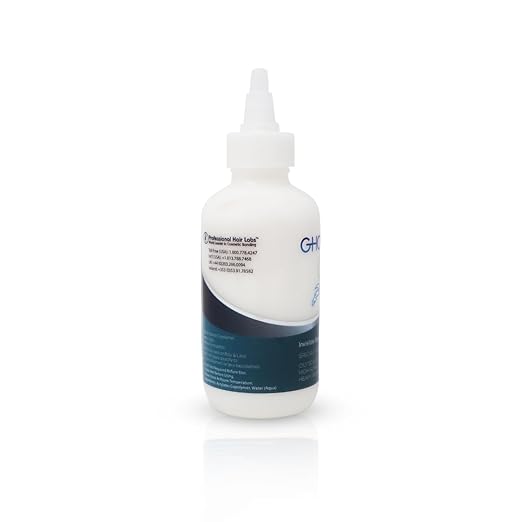 GHOSTBOND Platinum Water Resistant Wig Glue for Extreme Heat - 5oz - Hair Replacement Adhesive for Poly and Lace Wigs. Invisible Bonding Hair Glue - Strong Hold Lace Front Glue