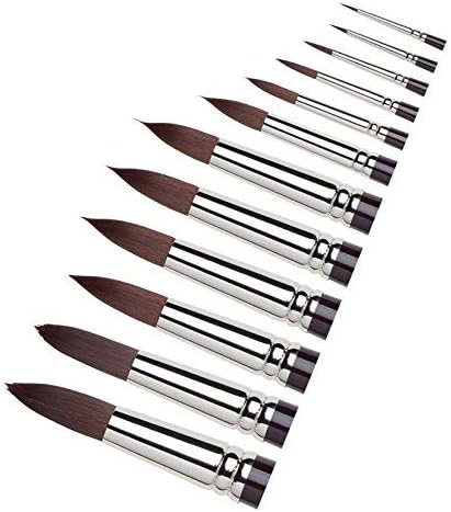 Winsor & Newton Galeria Round Long Handle Brush, Size 9