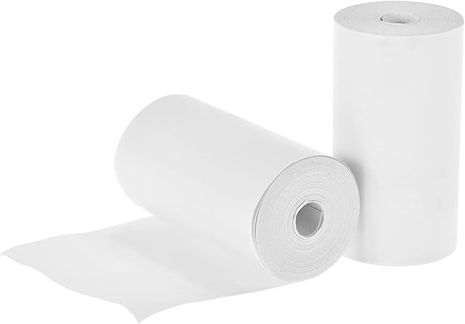 Mini Printer Paper, HD Picture Sticker Paper Thermal Paper with Clear and Convenient Printing Design for Small Ticket Machine Peripage Poooli Paperang etc (4)