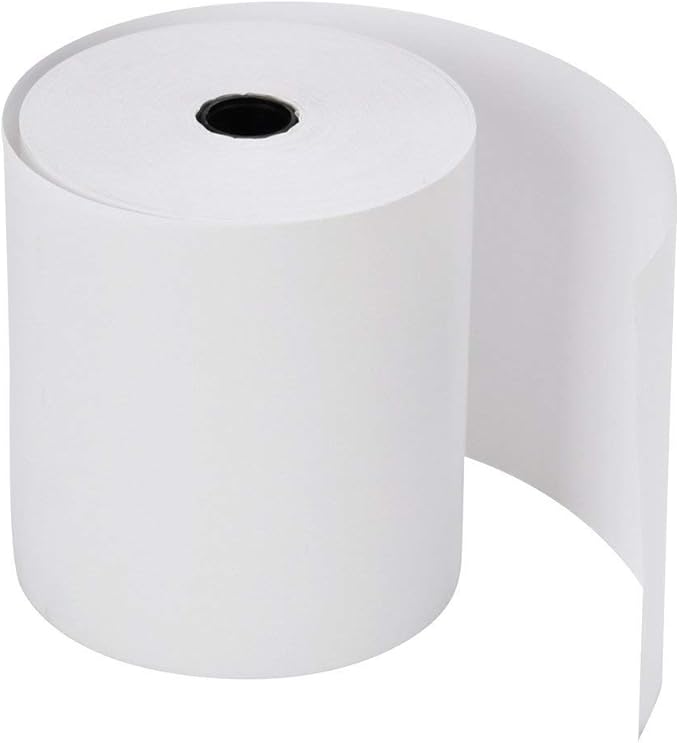 RBHK 2 1/4" x 50' Thermal Receipt Paper, Cash Register POS Paper Roll (150 Rolls)